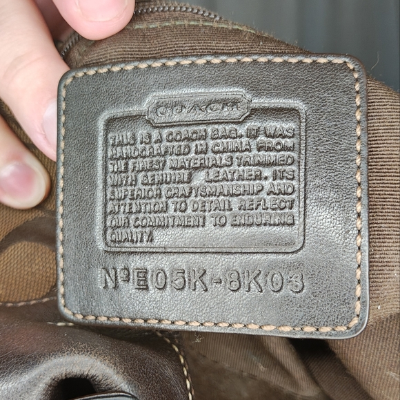 Coach Brown Shoulder Bag - Picture 9 of 10